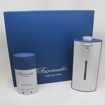 FACONNABLE HOMME by Faconnable 2 Pcs Set: 3.33 oz EDT Spray &amp; 2.5 oz Deodorant - £71.12 GBP