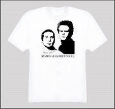 Simon and Garfunkel music duo t-shirt - £12.81 GBP