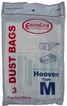 EnviroCare Vacuum Bags for Hoover Dimension Type M Canisters - 3 Pack - £10.00 GBP