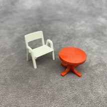 Playmobil Summer Villa Outdoor Small Table &amp; Chair - £5.29 GBP