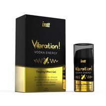 INTT - Liquid Vibrator Heating, Pulsation &amp; Vibration Effect VODKA FLAVOR 15ml - £23.55 GBP