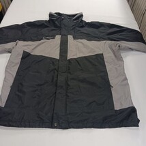 Columbia WT7035 Omni-Tech Mens Black/Gray Jacket Interchange Full Zip Jacket 3XT image 13