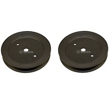 2 Spindle Pulleys Fit Craftsman 195945 197473 Husqvarna 42&quot; &amp; 46&quot; Decks - £24.41 GBP