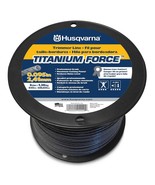 Husqvarna string trimmer line .095-Inch 840ft spool Titanium Force High ... - $68.99