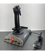 Saitek AV8R-01 Flight Joystick USB Dual Throttle for Flight Simulator - $19.79