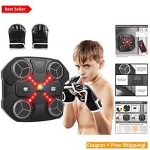 Kids Music Boxing Target - Wall Mounted Safety Training Pad with Gloves ... - $79.15