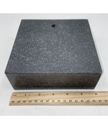 Granite Slab 6&quot; X 6&quot; X 2&quot; Includes Thru Hole On Top For Surface Mounting - $39.99