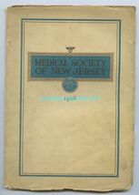 MEDICAL SOCIETY OF NEW JERSEY 1928 * Official Convention Program Atlanti... - $12.50