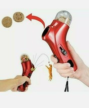 PET SNACK LAUNCHER dog or cat treat catapult auto pets food thrower trai... - £9.50 GBP