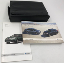 2014 Subaru Legacy Owners Manual Set with Case OEM D01B33070 - $35.99