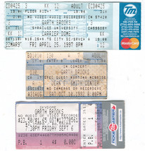 Garth Brooks 3 Ticket Stubs 1997 Syracuse Toronto Skydome 92 Carolinas Martina - £14.64 GBP