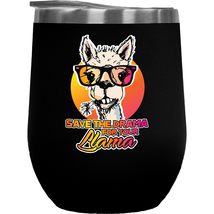 Save The Drama For Your Llama Hilarious Pun Coffee &amp; Tea Gift Mug For A Comic, C - $27.71