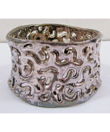 Bat-Ami Sterling Silver BR94 Oriental Silver Bangle Bracelet - $5,626.22 MXN