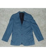 Mens Suit Jacket Apt 9 Black Modern Fit Gray Polyester Blend size 36S - $36.63