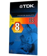 TDK T-160 HS - Premium Quality - Blank VHS Tapes - 8 Hrs EP - 3 Pack - £25.62 GBP