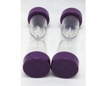 Lot Of (2) 30 Second Purple Board Game Sand Timer - $26.72