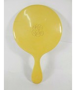 Vintage HANDHELD MIRROR IVORY DU BARRY PY-RA-LIN Beveled Glass 10&quot; x 6&quot; - $29.83 CAD