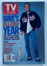 TV Guide Magazine August 27 1994 David Letterman Chicago Metro Ed. No Label - £9.67 GBP