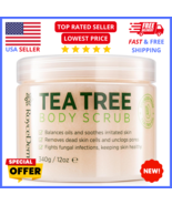 Tea Tree Body Scrub – Exfoliating Treatment Athlete&#39;s Foot, Jock Itch &amp; ... - $15.88