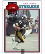 1979 STCC Topps #21 Tony Dungy Pittsburgh Steelers Custom HOF - £2.94 GBP