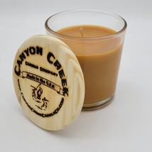 NEW Canyon Creek Candle Company 8oz tumbler jar PUMPKIN SPICE scent Handmade! - £15.13 GBP