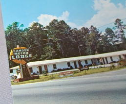 Circa 1969 Camden Motor Lodge Kingsland GA RPPC Real Picture Postcard un... - £7.66 GBP