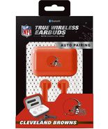 SOAR NFL Bluetooth True Wireless Earbuds with Charging Case Cleveland Br... - $23.41 CAD