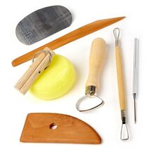Lot of 10 CLAY POTTERY TOOL KITS 8 PC SET Ceramics Wax Carving Sculpting... - $49.99