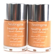 2 Ct Neutrogena 1 Oz Healthy Skin Honey 85 Broad Spectrum SPF 20 Liquid Makeup - £15.63 GBP