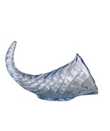 Vintage Mid Century Cambridge Glass Cornucopia Horn of Plenty Moonlight ... - $34.99