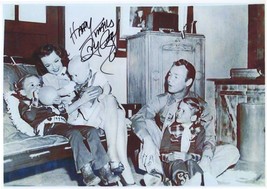 Roy Rogers Jr Family Christmas Cowboy Country &amp; Western 12x8 Hand Signed Photo - £15.71 GBP