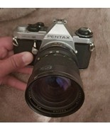 Pentax ME Super 35mm SLR Camera Kit w/ 28mm-70mm rokina MC lens - £173.35 GBP