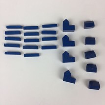 The Settlers Of Zarahemla Board Game Replacement Parts Blue Playing Pieces (23) - £11.66 GBP