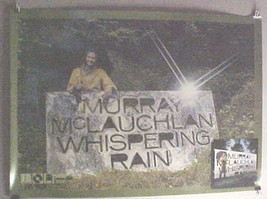 Murray Mc Lauchlan 1978 Vintage Large Poster Whispering Rain Canadian Folk Artist - £51.95 GBP