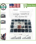 1000pc Universal RC Screw Kit - Hardware Fasteners for Traxxas, Axial &amp; ... - $738.34 MXN