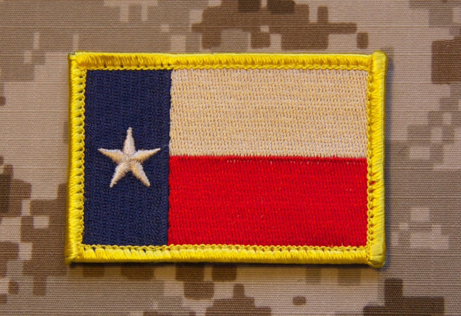 Texas State Flag Lone Star State Patch Navy SEAL Lone Survivor TEAM 5 Hook - $5.86
