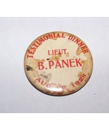 1928 WWI SPANISH AMERICAN WAR VET LIEUTENANT B. PANEK BUFFALO NY PINBACK... - £21.09 GBP