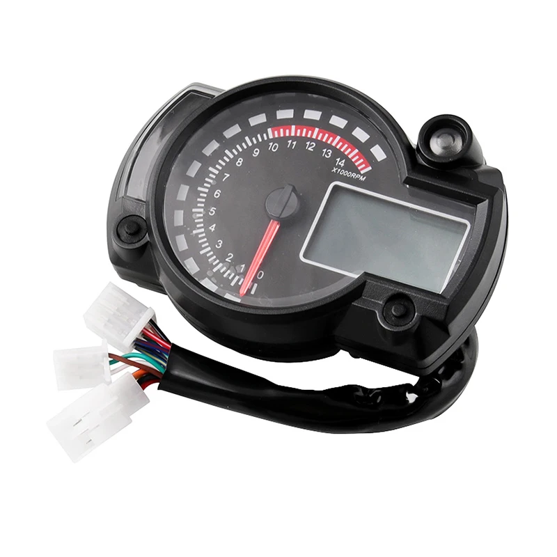 15000rpm Motorcycle Speedometer LCD Glow Digit Gauge Tachometer Odometer Instrum - £273.25 GBP