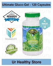 Ultimate Gluco-Gel - 120 Capsules (4 PACK) Youngevity **LOYALTY REWARDS** - $92.95