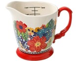 Pioneer Woman ~ Four (4) Cup ~ Stoneware ~ 5&quot; Measuring Cup ~ Dazzling D... - $26.18
