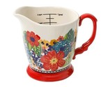 Pioneer Woman ~ Four (4) Cup ~ Stoneware ~ 5&quot; Measuring Cup ~ Dazzling D... - $26.18