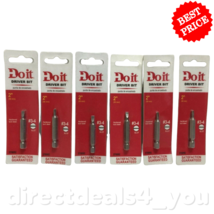 Do It 2&quot; Screwdriver Bit Slotted #3-4 376892 Pack of 6 - £17.12 GBP