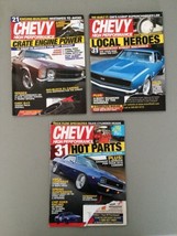 Chevy High Performance Magazine 2008-9 Lot 3 Months Jul Nov 08 Oct 09 Good Cond - £5.55 GBP