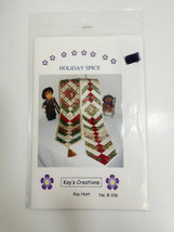 HOLIDAY SPICE Easy Pieced Table Runner Banner Quilt Pattern by Kay Creat... - $8.13 CAD