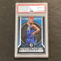 2017 NBA Faces of the Future #9 Dennis Smith Jr. Signed Card AUTO 10 PSA Slabbed - £63.42 GBP