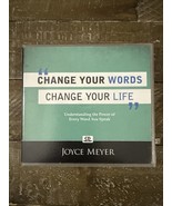 Change Your Words Change Your Life Joyce Meyer Audiobook - $20.20 CAD
