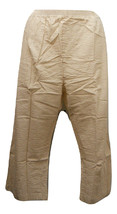 Boca Bay Ladies Capri Pants Cotton Striped Brown Plus Size 24W - £19.92 GBP