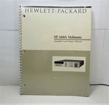 HP Hewlett Packard HP 3458A Multimeter Assembly Level Repair Manual New - $29.66