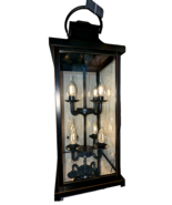 Broyhill Double Chandelier Floor Lantern Candelabra with Remote LED Ligh... - $4,277.79 MXN