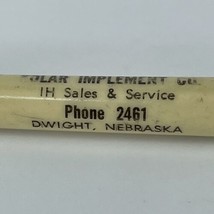 Ritepoint Ballpoint Advertising Pen Kolar Implement Dwight Nebraska AG V... - £7.63 GBP